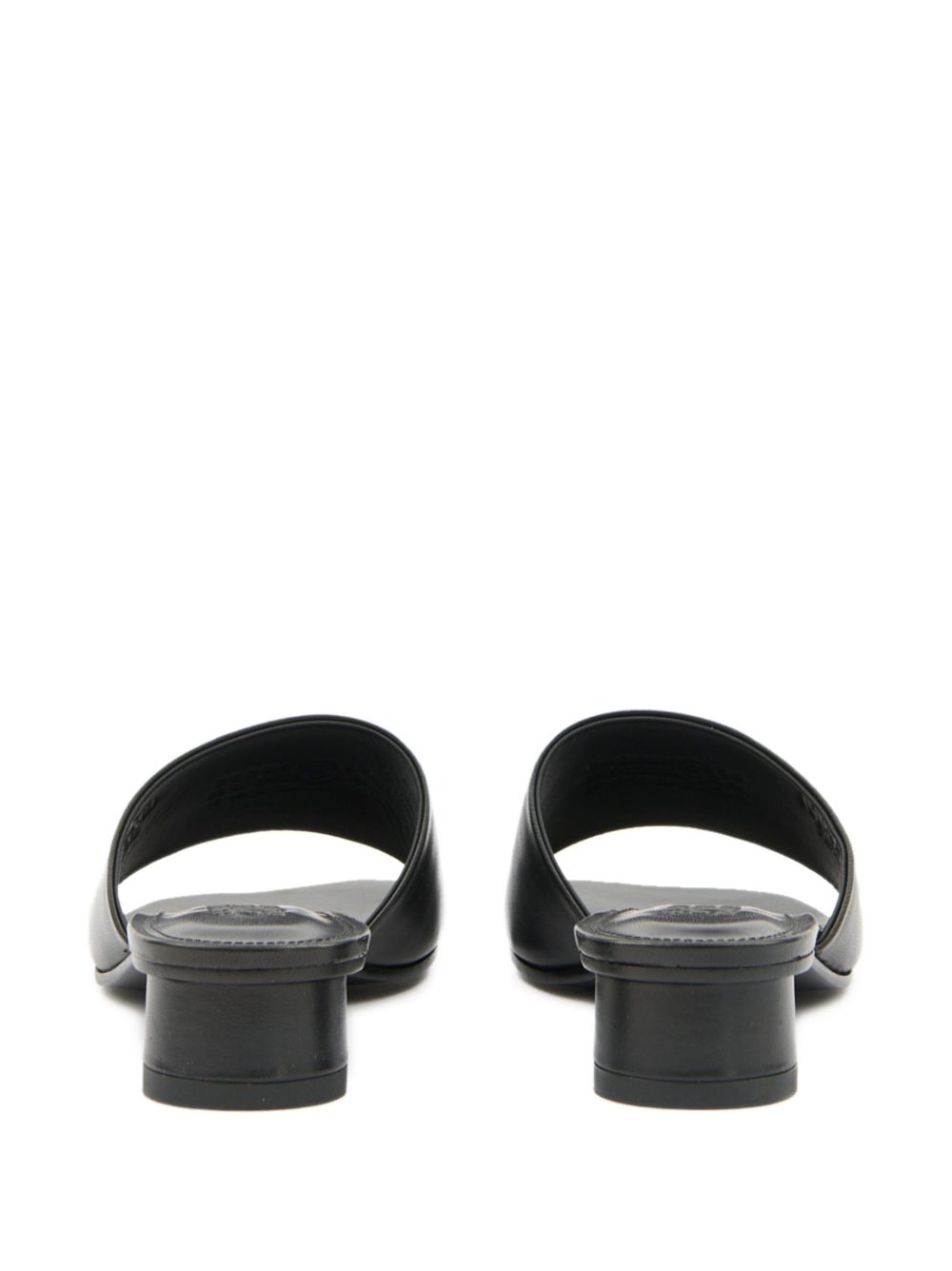 MM6 Maison Margiela Anatomic sandals. BLACK