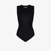 Maison Margiela Signature Four-Stitch Bodysuit Black black