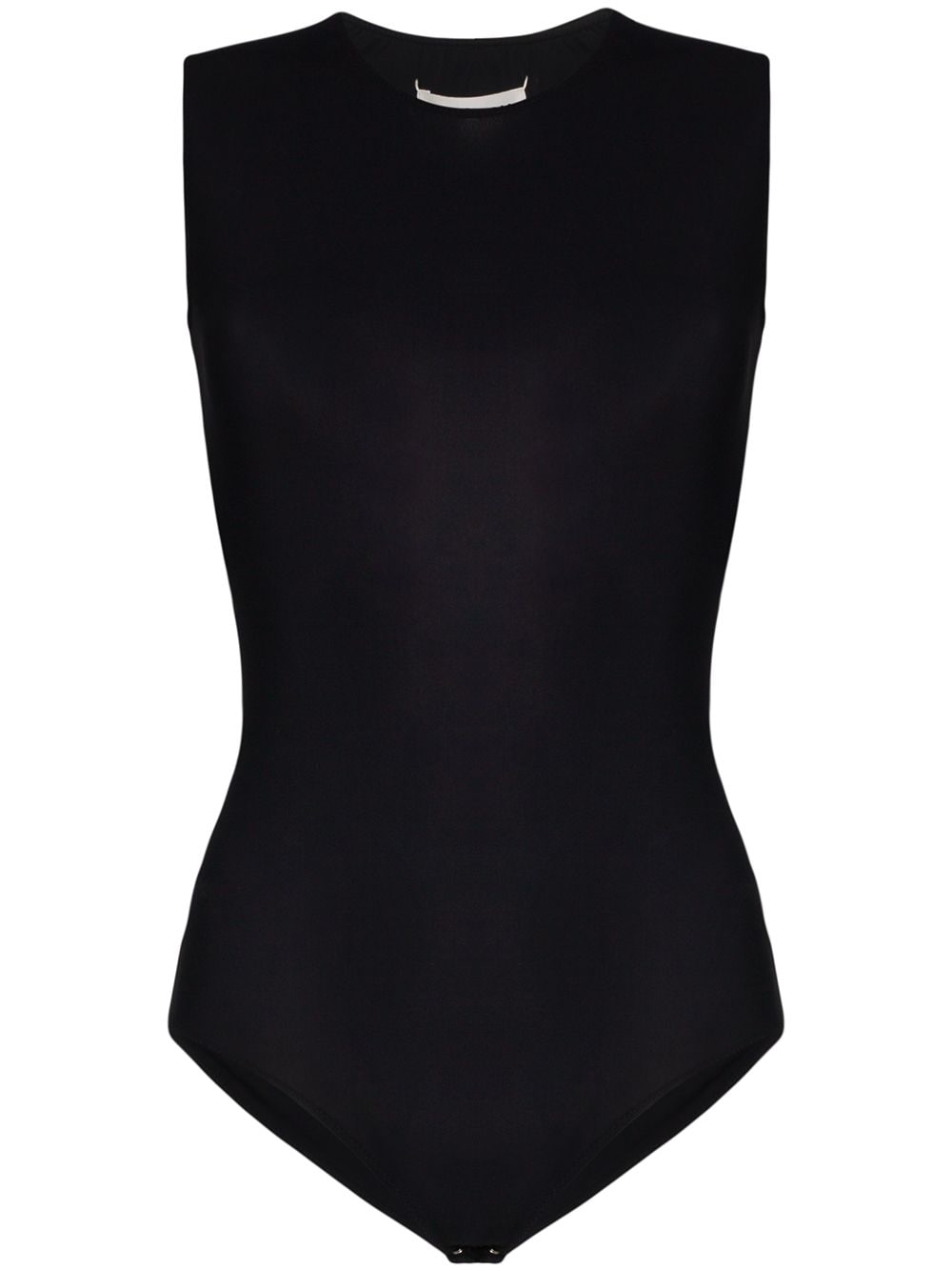Maison Margiela Signature Four-Stitch Bodysuit Black black