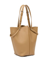 Maison Margiela Medium Leather Tote Bag Beige
