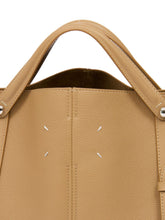 Maison Margiela Medium Leather Tote Bag Beige