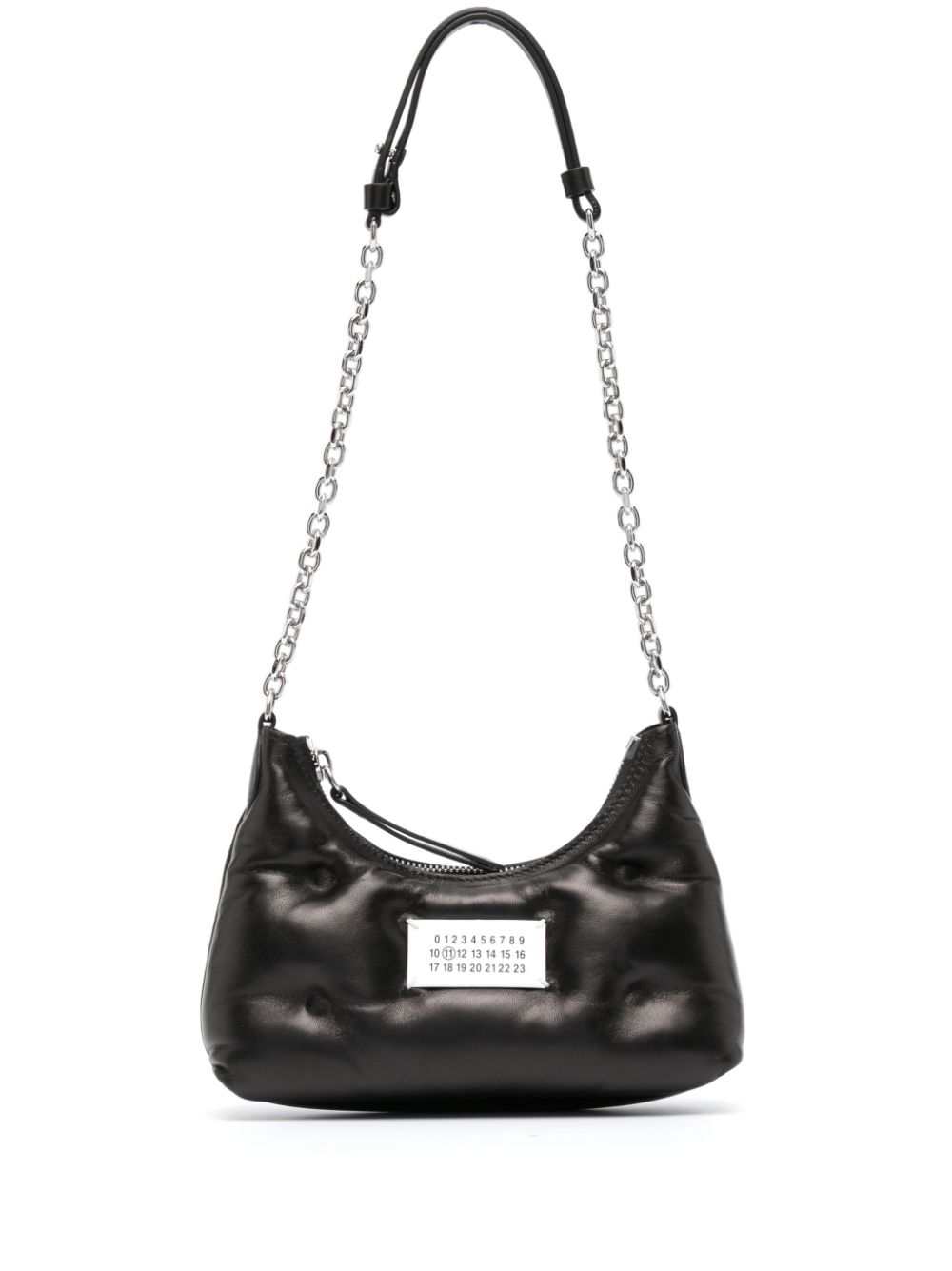 Maison Margiela Glam Slam Micro Leather Hobo Black