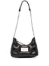 Maison Margiela Glam Slam Micro Leather Hobo Black
