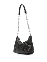 Maison Margiela Glam Slam Micro Leather Hobo Black