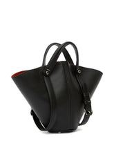 Maison Margiela Dress-Age Small Leather Handbag Black