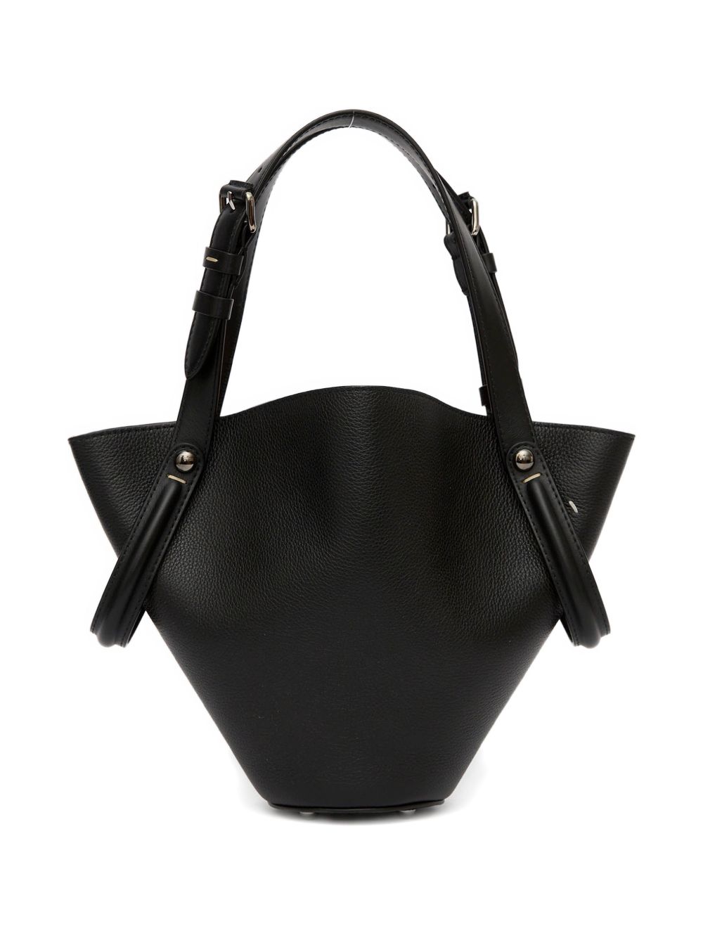 Maison Margiela Dress-Age Small Leather Handbag Black