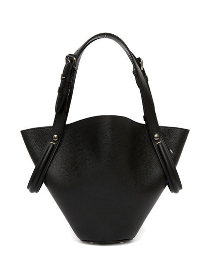 Maison Margiela Dress-Age Small Leather Handbag Black