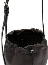 Maison Margiela Lambskin Drawstring Clutch Black