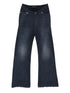 Balenciaga Regular Fit Frayed Jeans Blue