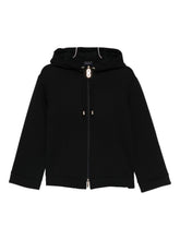 Emporio Armani Cotton Blouson Jacket Black