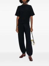 Fabiana Filippi Knitted Wool-Cotton Trousers Blue blue