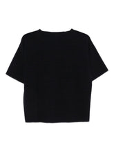 Fabiana Filippi Round Neck Wool Sweater Blue