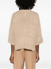 Fabiana Filippi Knitted Wool Blend Sweater Beige beige