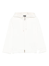 Emporio Armani Cotton Blouson Jacket White
