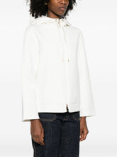 Emporio Armani Cotton Blouson Jacket White