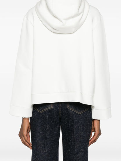 Emporio Armani Cotton Blouson Jacket White