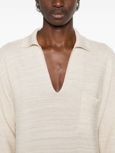 Fabiana Filippi V-Neck Wool Shirtdress Ivory ivory