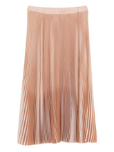 Fabiana Filippi Pleated Midi Skirt Orange orange