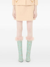 Valentino VLogo Signature Wool Skirt Beige beige
