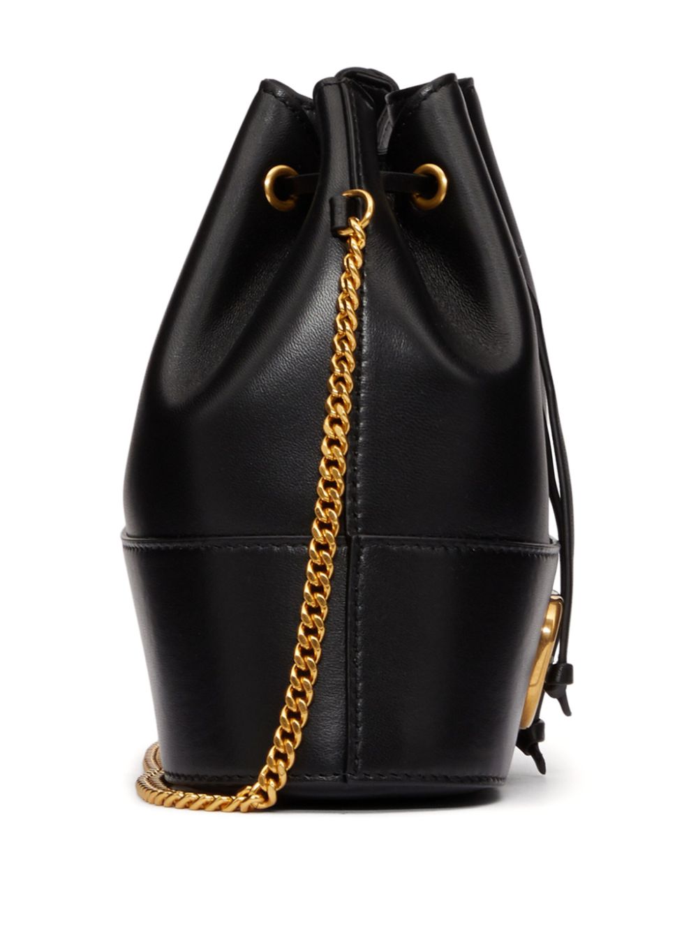 Valentino Garavani Mini Nappa Bucket Bag Black
