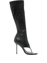 Paris Texas Lidia Thong Boots Black