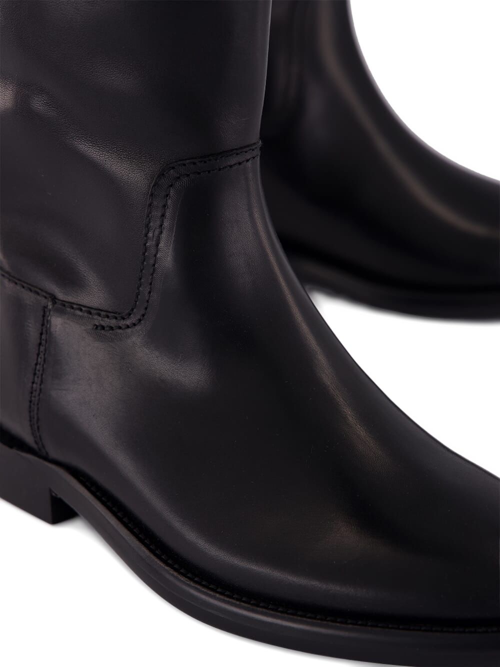 Paris Texas Idaho Leather Boots Black