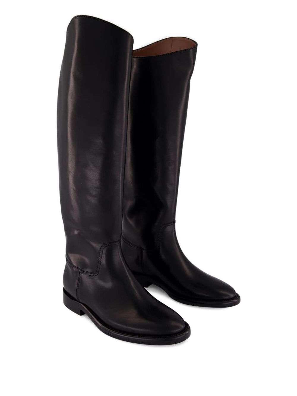 Paris Texas Idaho Leather Boots Black