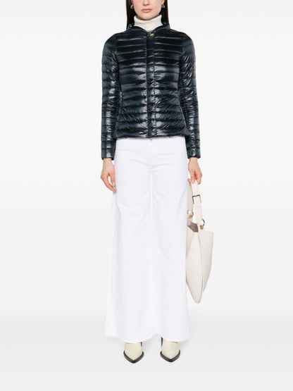 HERNO Feather Down Quilted Jacket Blue