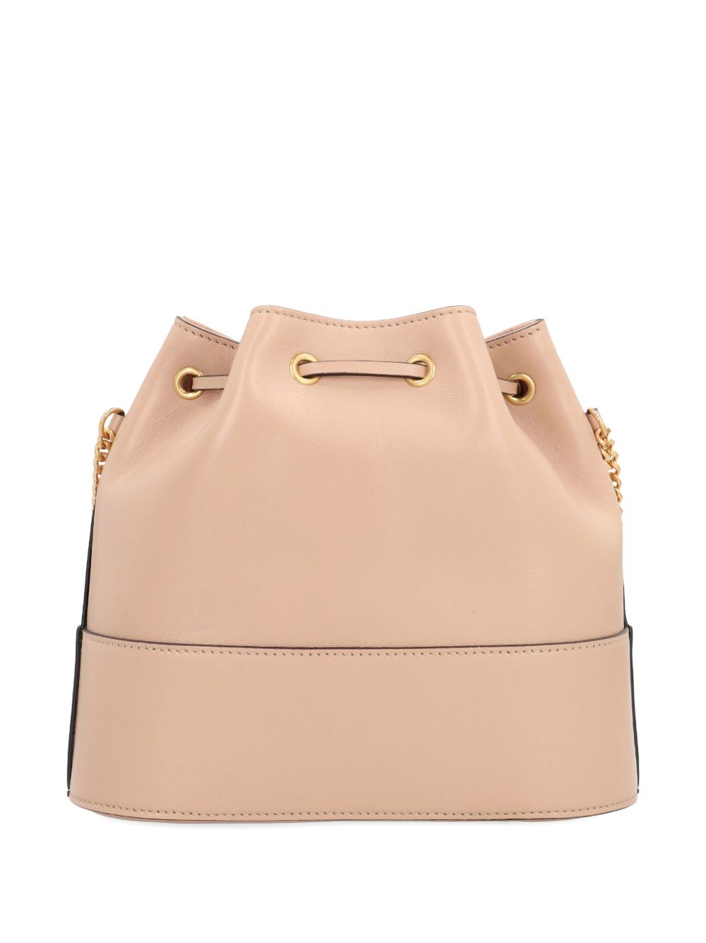 Valentino Garavani Mini Bucket Bag With Chain Pink