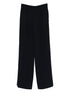 Emporio Armani Elasticated Mid-Rise Trousers Blue