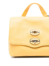 Zanellato Postina Baby Leather Handbag Yellow