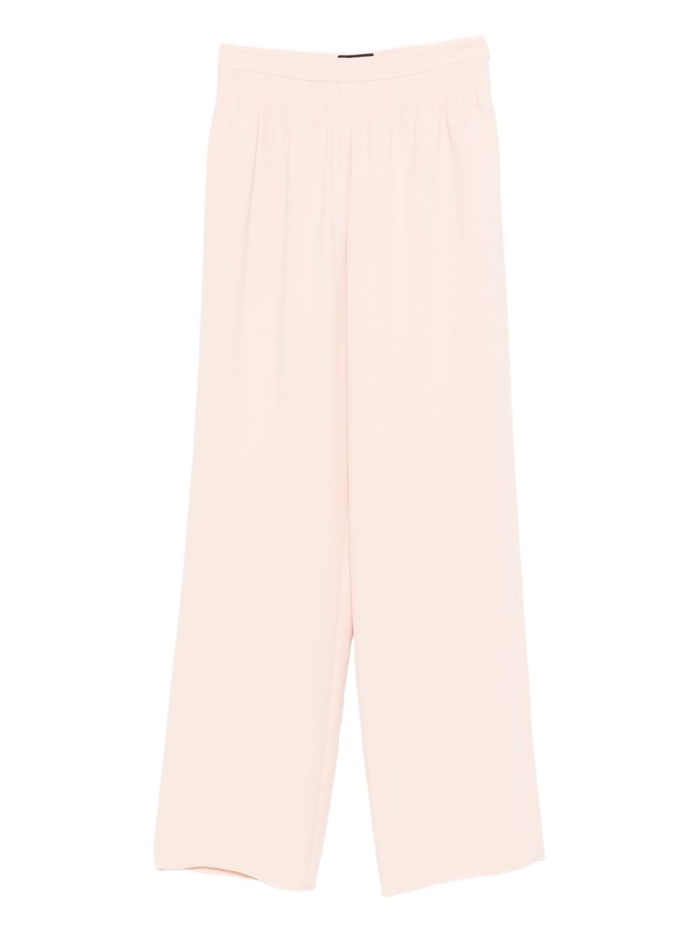 Emporio Armani Elasticated Pink Tailored Trousers Pink