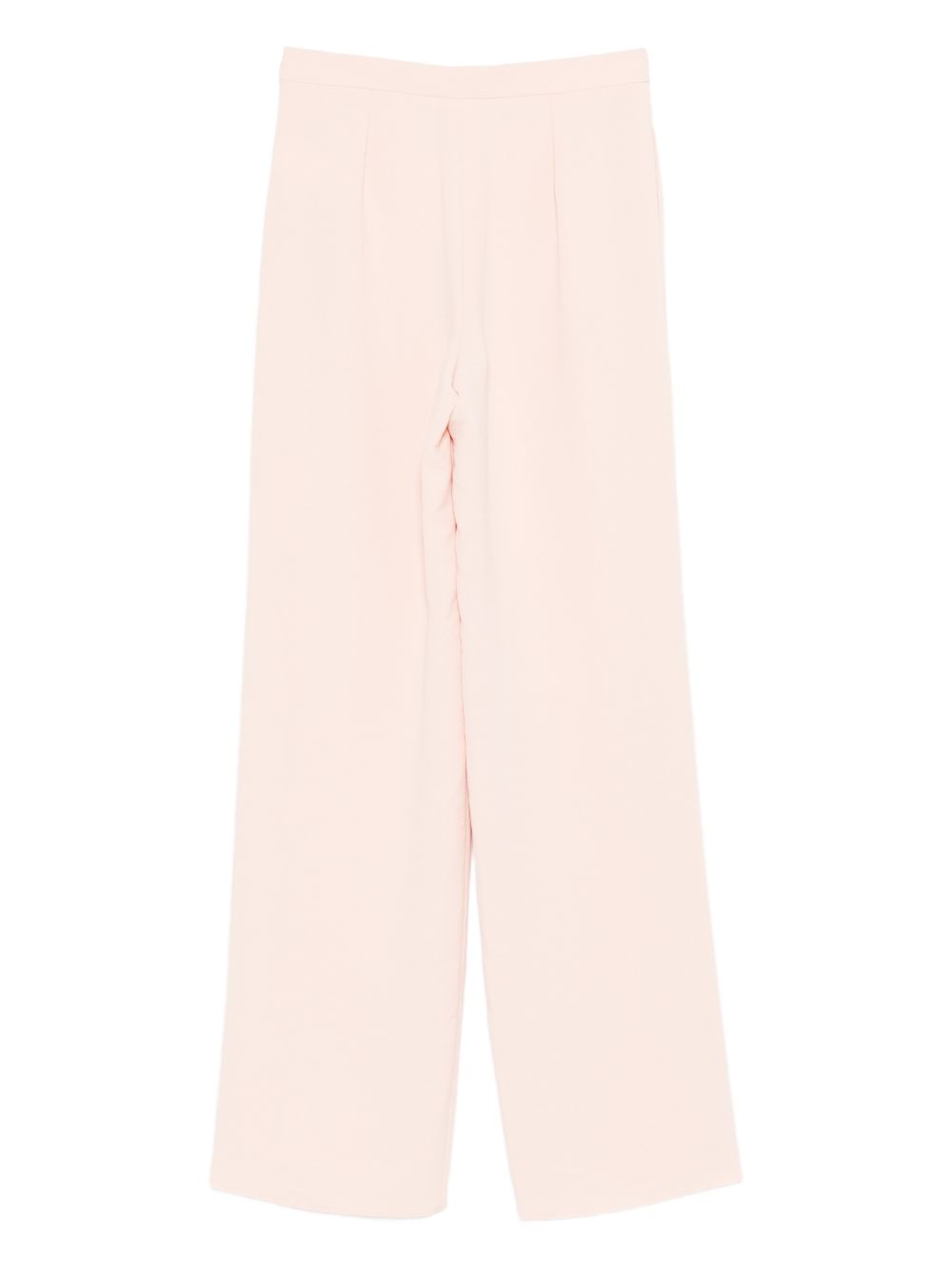 Emporio Armani Elasticated Pink Tailored Trousers Pink
