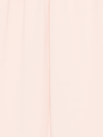 Emporio Armani Elasticated Pink Tailored Trousers Pink