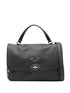 Zanellato Postina Small Leather Handbag Black