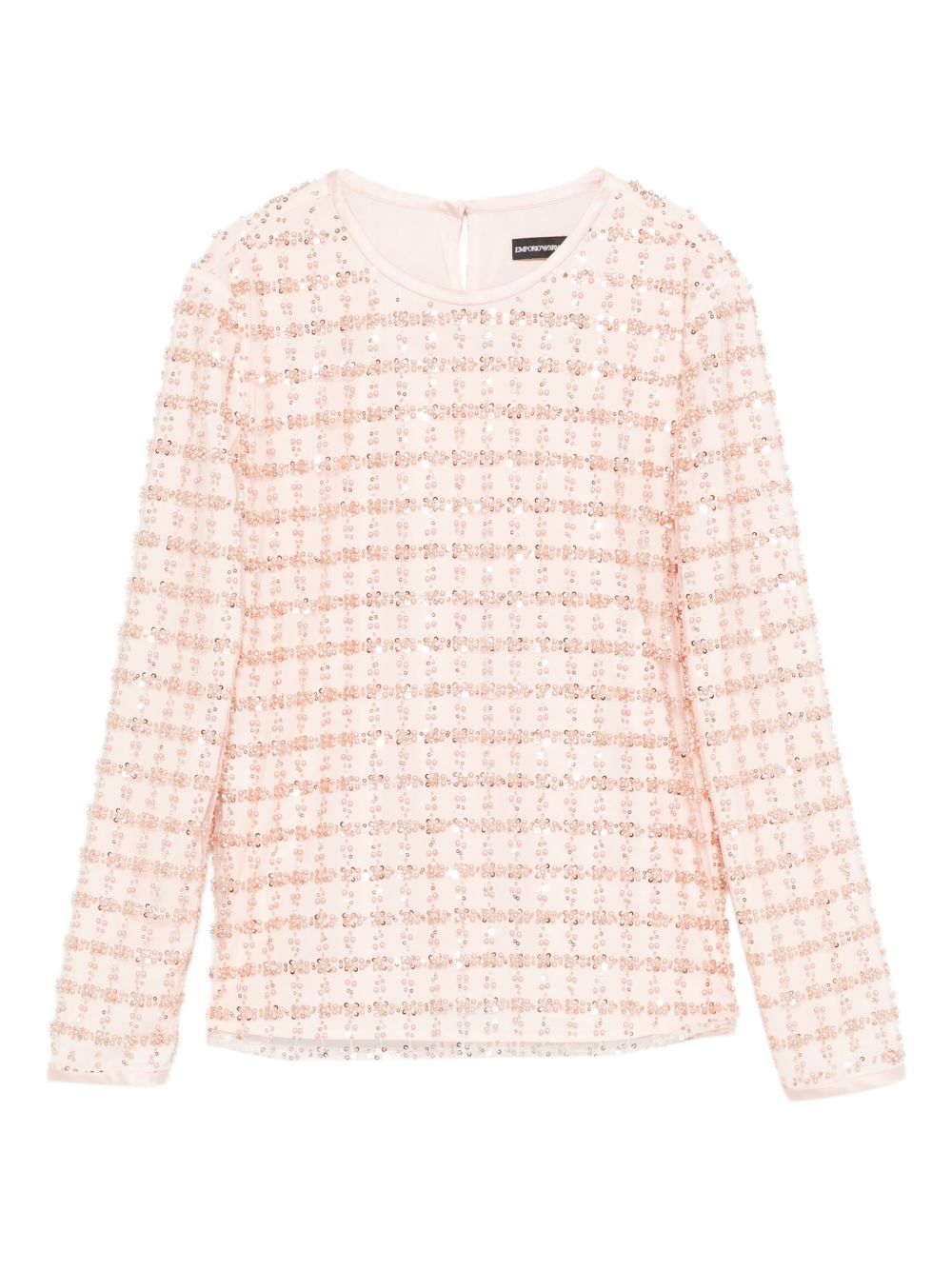 Emporio Armani Sleeveless Polyester Top Pink