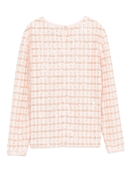 Emporio Armani Sleeveless Polyester Top Pink