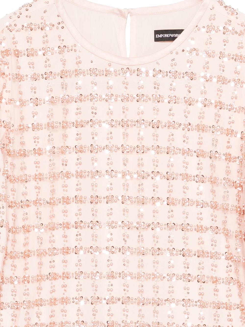 Emporio Armani Sleeveless Polyester Top Pink