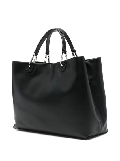 Emporio Armani Myea Medium Shopping Bag - Black