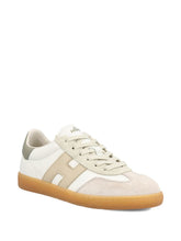 Hogan Panelled Leather Sneakers White