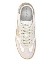 Hogan Panelled Leather Sneakers White
