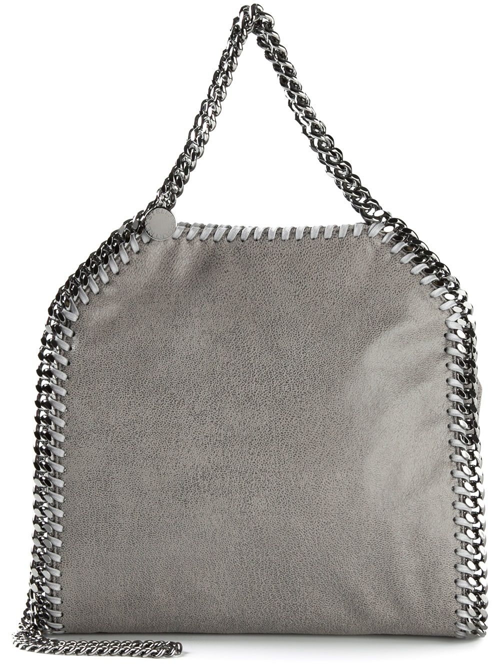 Stella McCartney Falabella Mini Tote Light Grey