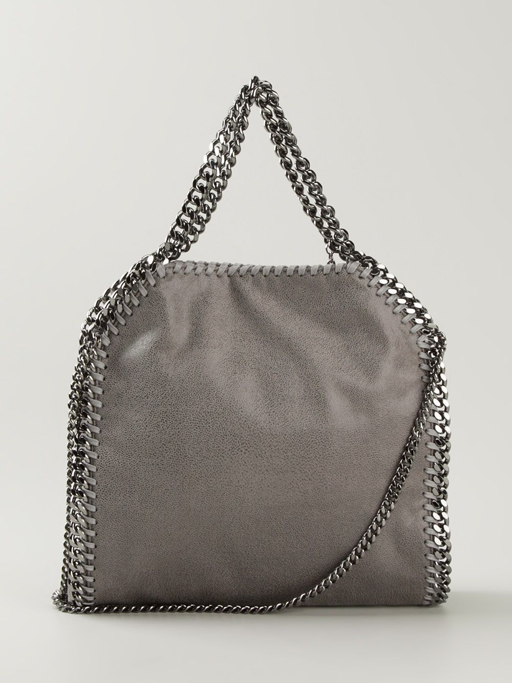 Stella McCartney Falabella Mini Tote Light Grey