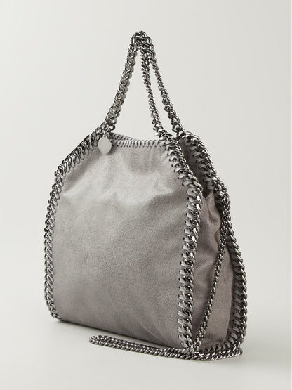Stella McCartney Falabella Mini Tote Light Grey