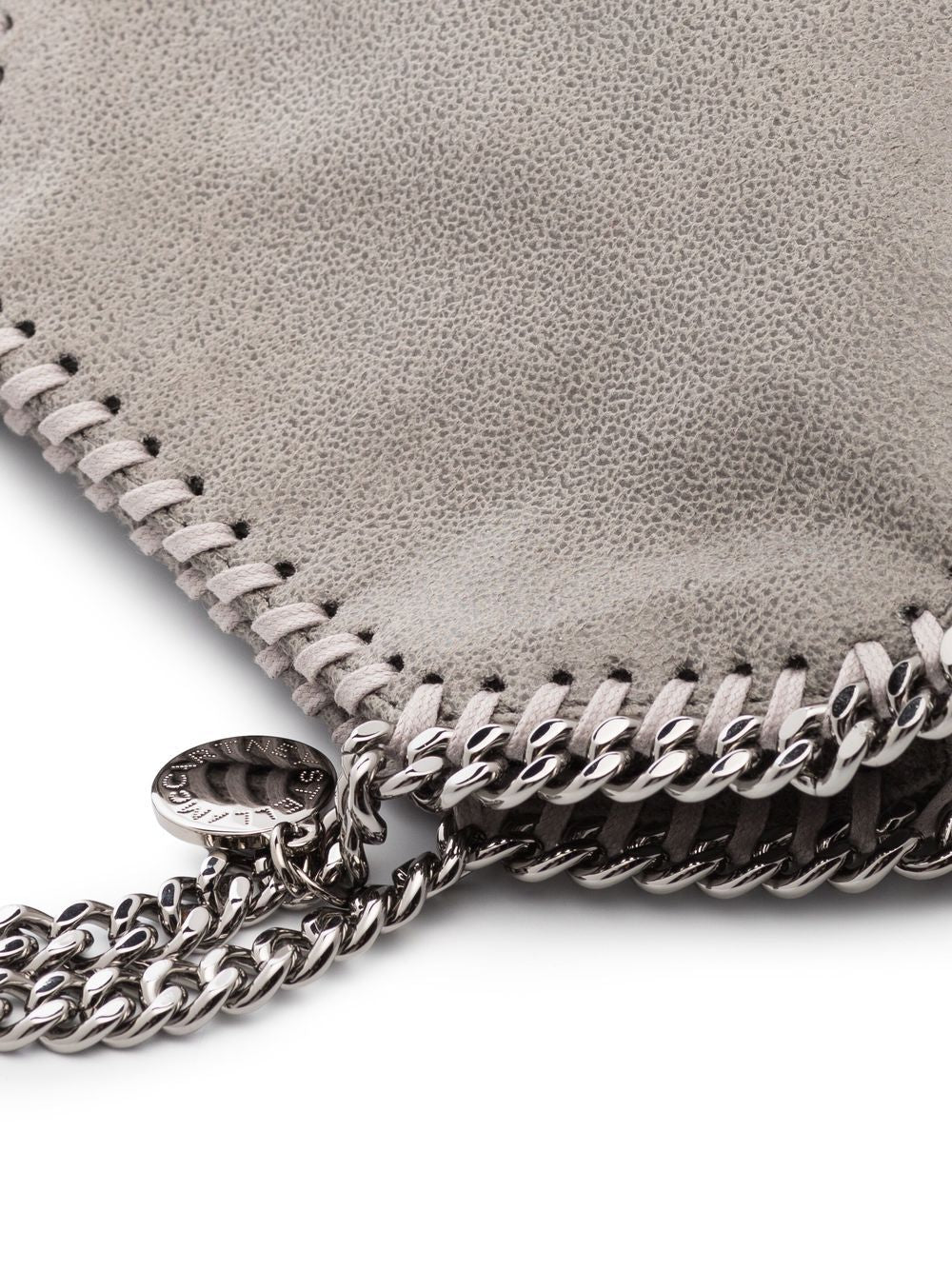 Stella McCartney Falabella Tiny Crossbody Light Grey