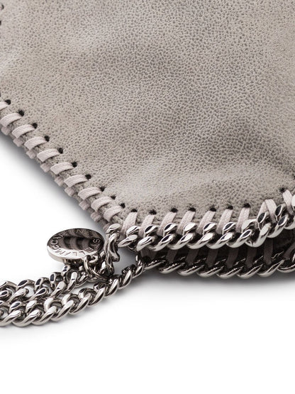 Stella McCartney Falabella Tiny Crossbody Light Grey