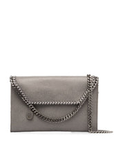 Stella McCartney Falabella Wallet on Chain Light Grey