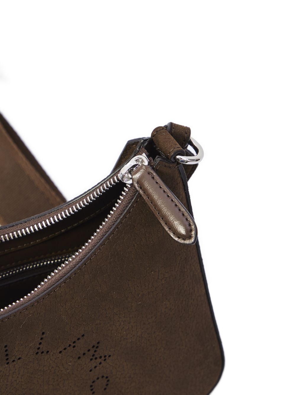 Stella McCartney Logo Detail Crossbody Bag Brown