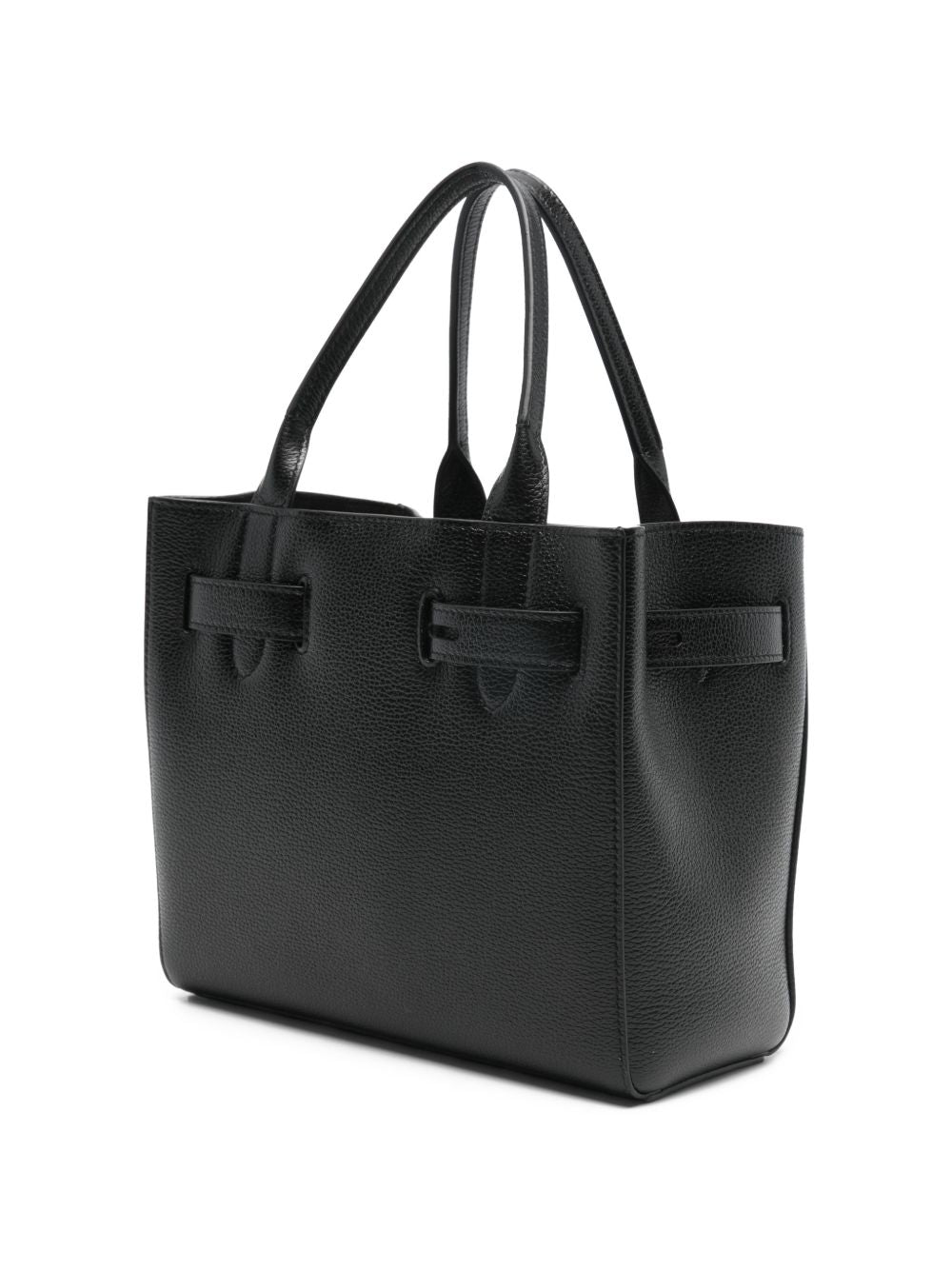 Tom Ford Audrey Small Leather Tote Black