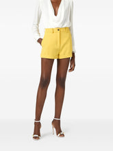 Elisabetta Franchi Structured Draped Bodysuit Ivory ivory